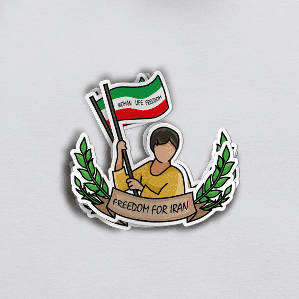 Woman Life Freedom Sticker - S13