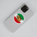 Iran Flag Shir o Khorshid Stikcer S14