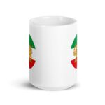 Shiro Khorshid M12 – White glossy mug - Image 3