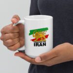 Freedom for Iran M11 – White glossy mug - Image 2