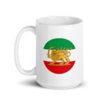 Shiro Khorshid M12 – White glossy mug - Image 2