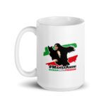 Mahsa Amini M14 – White glossy mug - Image 2